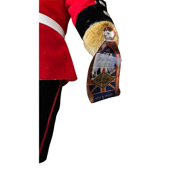 Merrythought England Plush Bear Harrods Royal Guard NWT 1990 Stuffed Animal - Picture 8 of 13